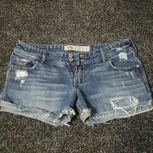 Hollister jean shorts